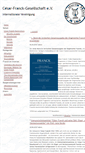 Mobile Screenshot of cesar-franck.org